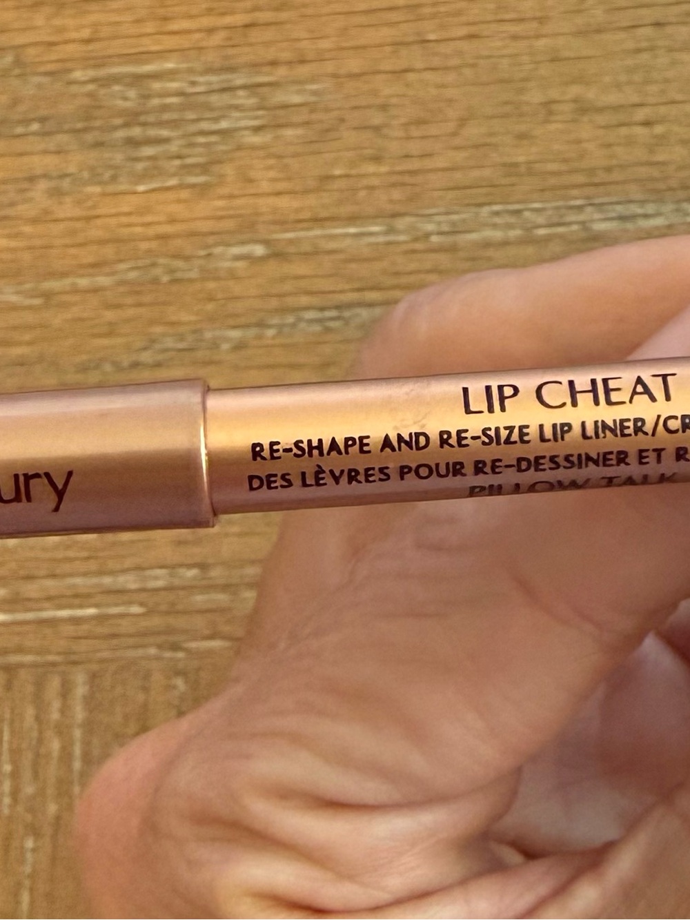 Charlotte Tilbury Lip Cheat Lip Liner Pencil in Nude Pink- MINI